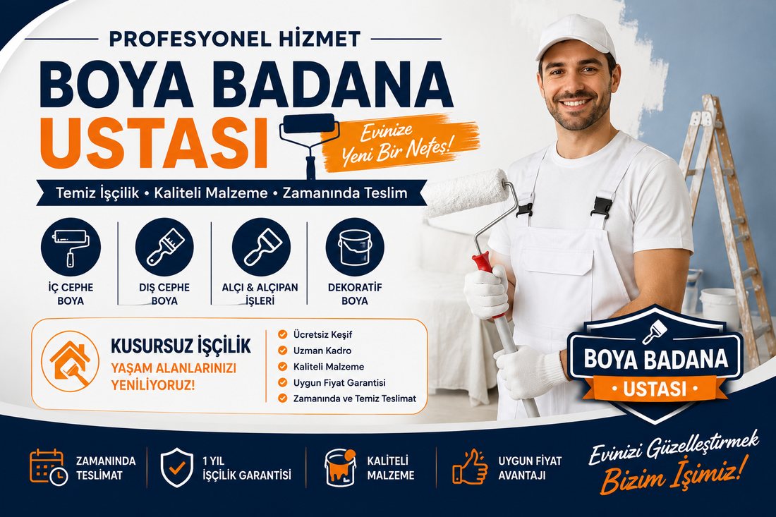 Koyundere boya badana ustası – profesyonel boyacı