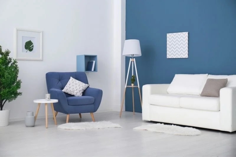 Koyundere salon iç cephe boyama örneği